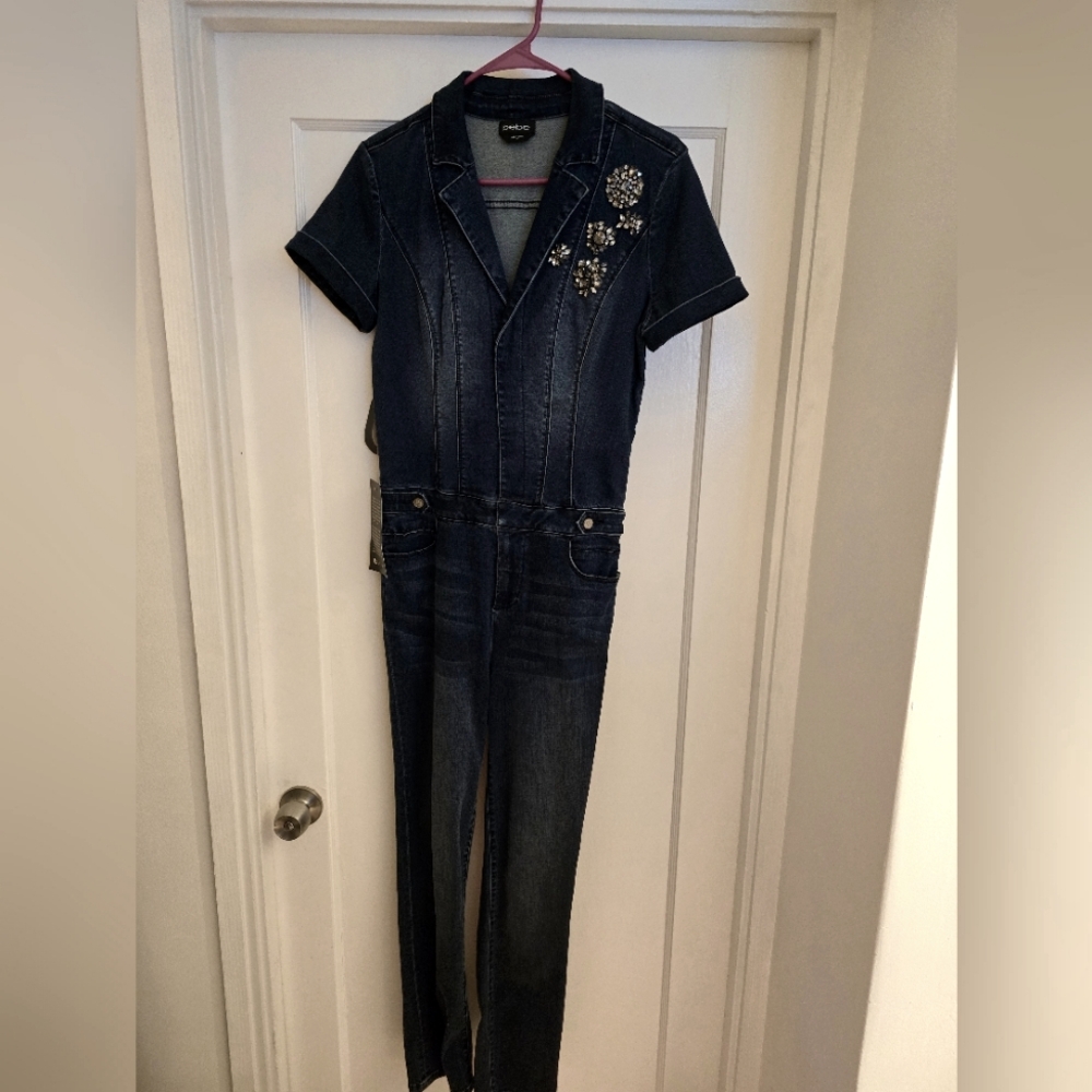 Bebe Denim One Piece